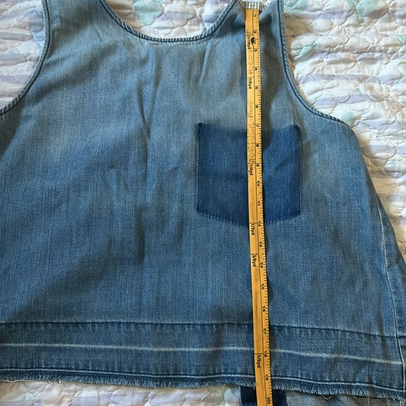 CLOTH & STONE DENIM TOP - Picture 3 of 6